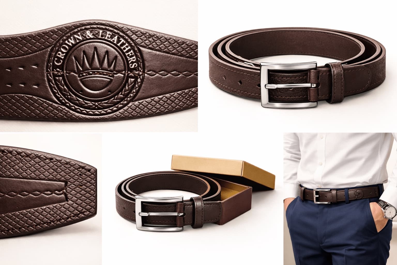 Crown & Leathers Premium Textured Leather thumbnail 4